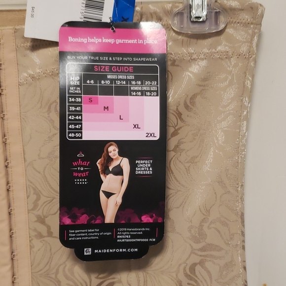 Maidenform Waistnipper Ultra Firm Sculpts Cool Comfort Brand New xl - Picture 3 of 6